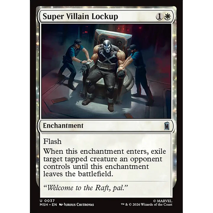 Super Villain Lockup | Español | NM | MSH 1