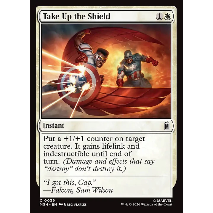 Take Up the Shield | Español | NM | MSH 1