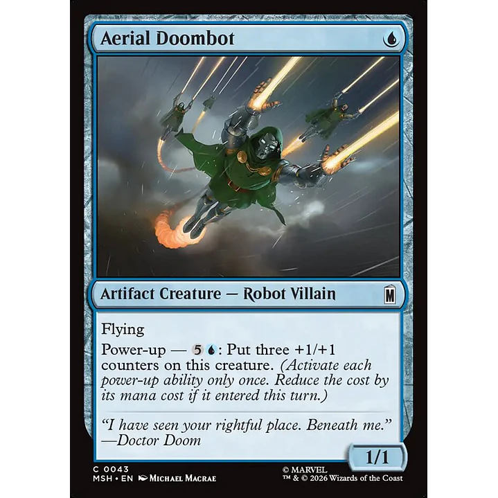 Aerial Doombot | Español | NM | MSH 1