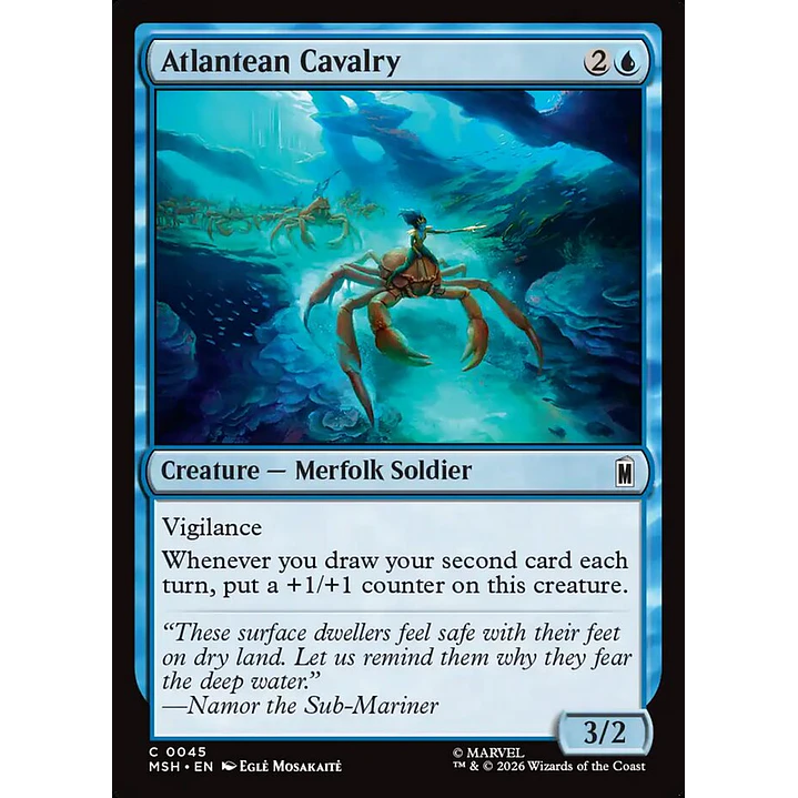 Atlantean Cavalry | Español | NM | MSH 1