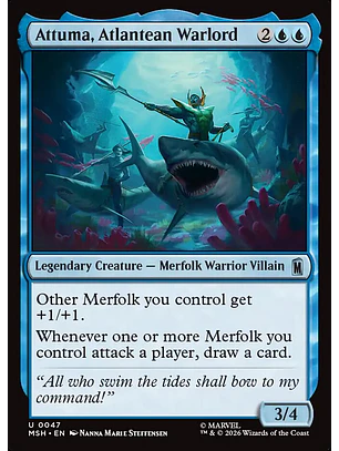 Attuma, Atlantean Warlord | Español | NM | MSH