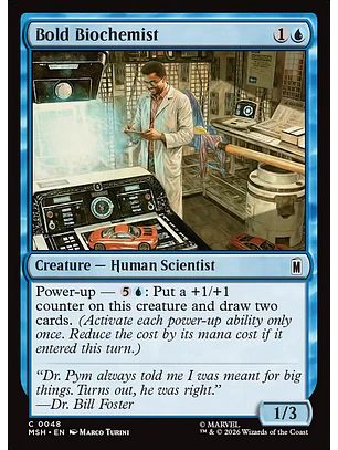 Bold Biochemist | Español | NM | MSH