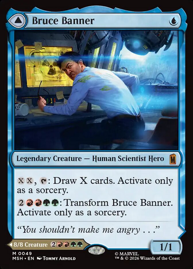 Bruce Banner // The Incredible Hulk — Scry