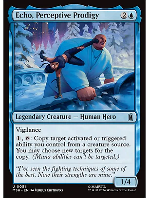 Echo, Perceptive Prodigy | Español | NM | MSH