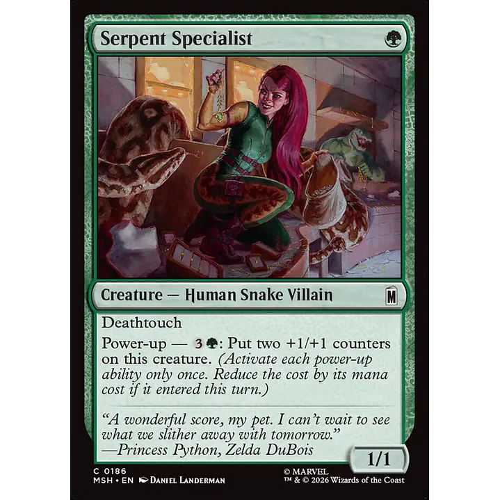 Serpent Specialist | Español | NM | MSH 1