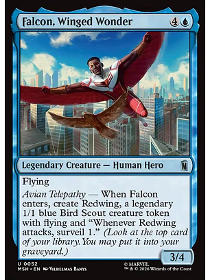Falcon, Winged Wonder | Español | NM | MSH