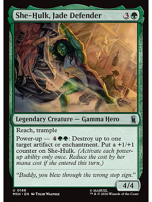 She-Hulk, Jade Defender | Español | NM | MSH