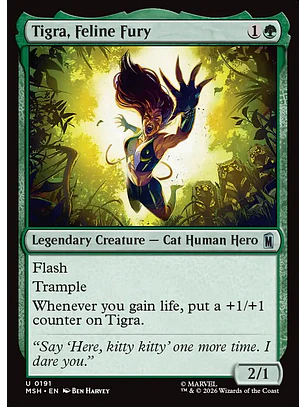 Tigra, Feline Fury | Español | NM | MSH