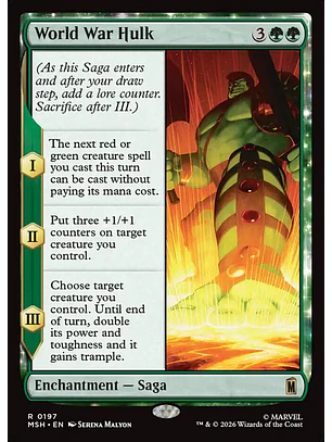 World War Hulk | Español | NM | MSH