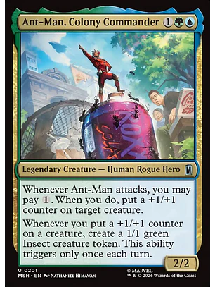 Ant-Man, Colony Commander | Español | NM | MSH