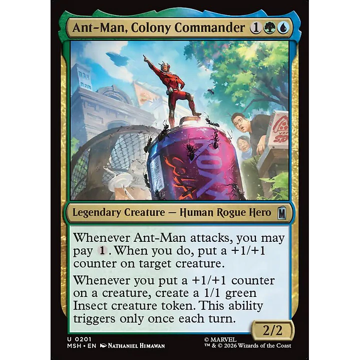 Ant-Man, Colony Commander | Español | NM | MSH 1