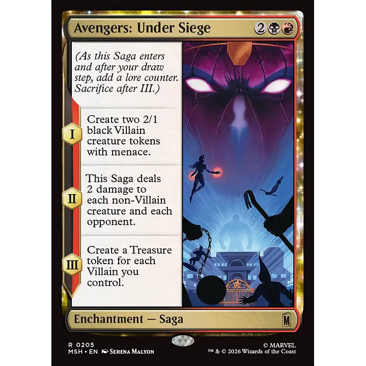 Avengers: Under Siege | Español | NM | MSH 1