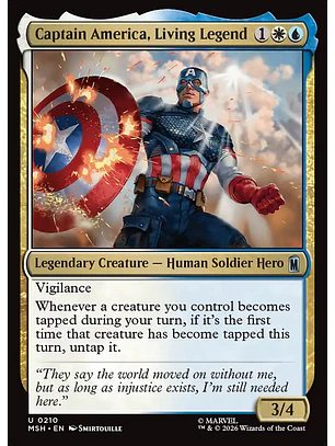 Captain America, Living Legend | Español | NM | MSH