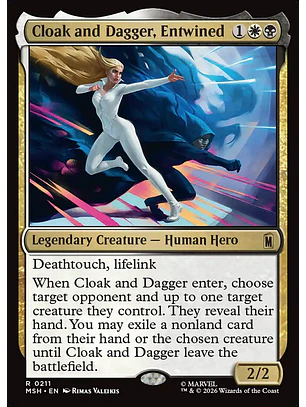 Cloak and Dagger, Entwined | Español | NM | MSH