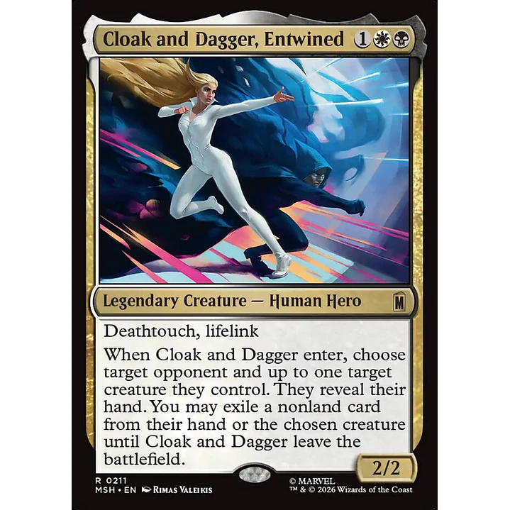 Cloak and Dagger, Entwined | Español | NM | MSH 1