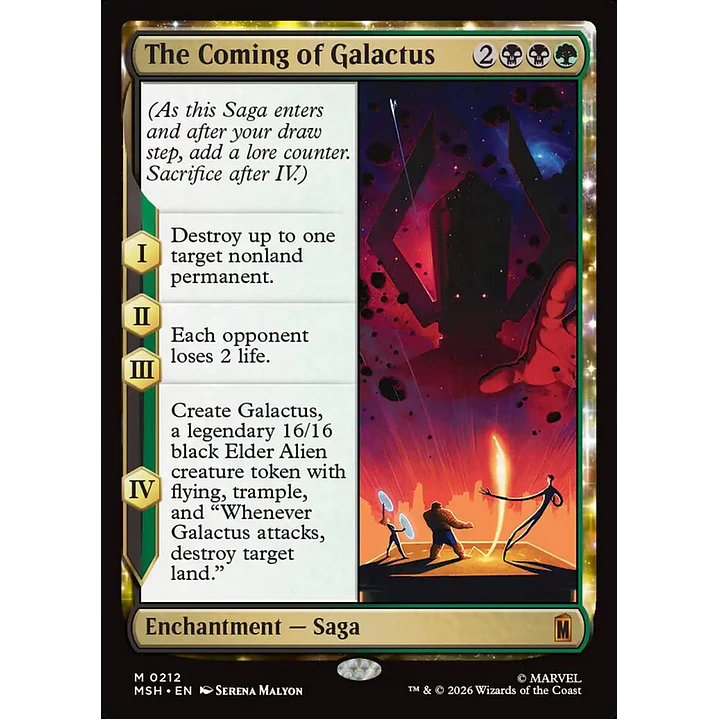The Coming of Galactus | Español | NM | MSH 1