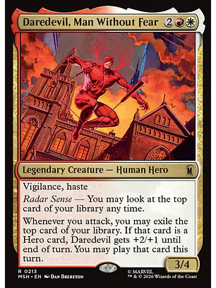 Daredevil, Man Without Fear | Español | NM | MSH