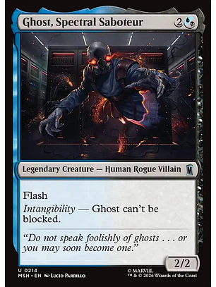 Ghost, Spectral Saboteur | Español | NM | MSH