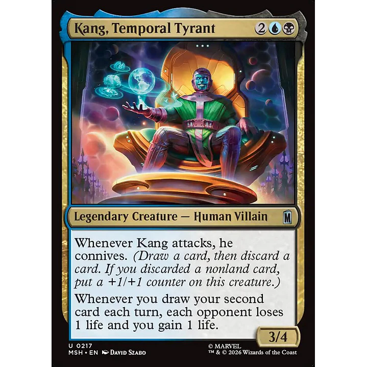 Kang, Temporal Tyrant | Español | NM | MSH 1