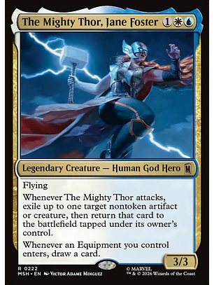 The Mighty Thor, Jane Foster | Español | NM | MSH