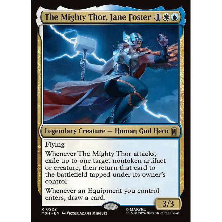 The Mighty Thor, Jane Foster | Español | NM | MSH 1