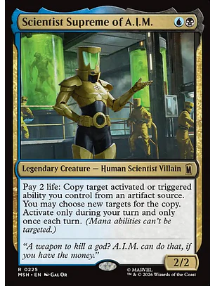 Scientist Supreme of A.I.M. | Español | NM | MSH