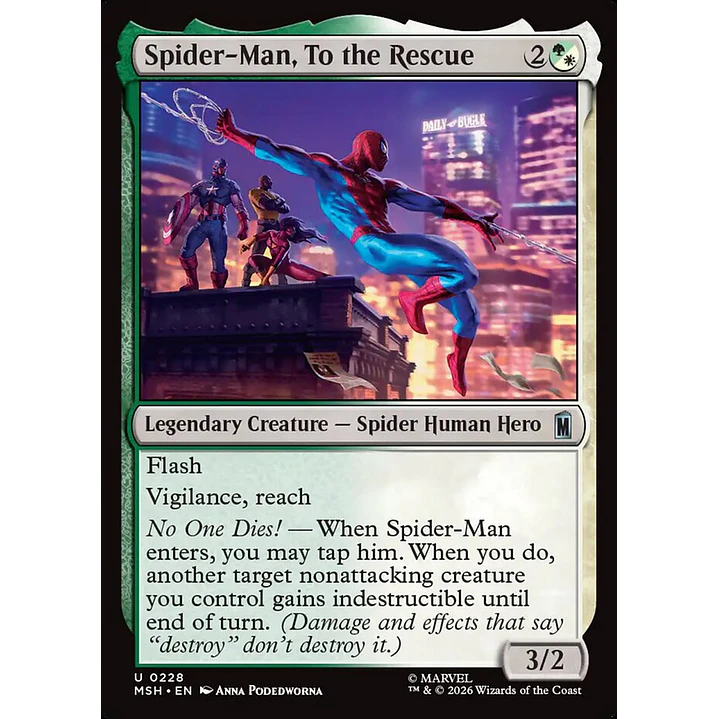 Spider-Man, To the Rescue | Español | NM | MSH 1