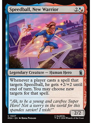 Speedball, New Warrior | Español | NM | MSH
