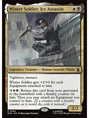 Winter Soldier, Icy Assassin | Español | NM | MSH