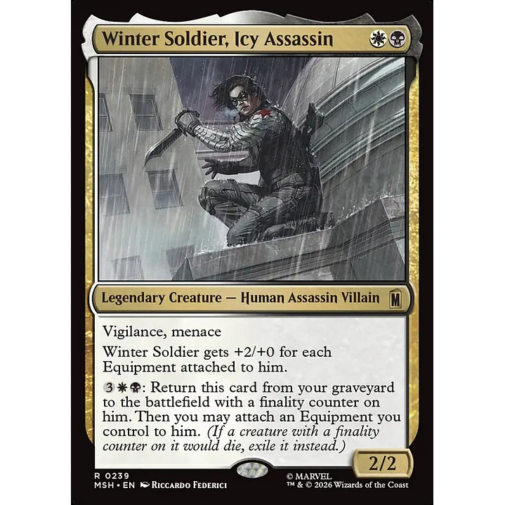 Winter Soldier, Icy Assassin | Español | NM | MSH 1