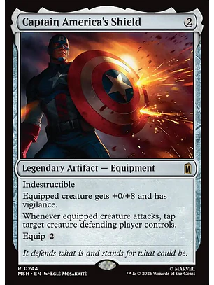 Captain America's Shield | Español | NM | MSH