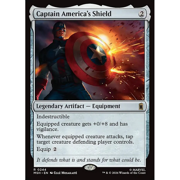 Captain America's Shield | Español | NM | MSH 1