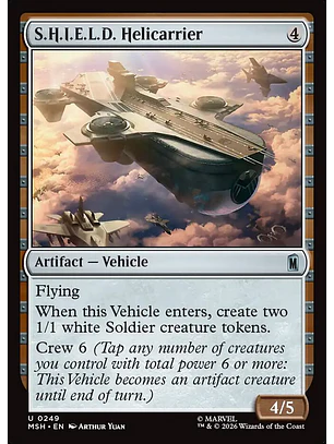 S.H.I.E.L.D. Helicarrier | Español | NM | MSH