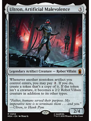 Ultron, Artificial Malevolence | Español | NM | MSH