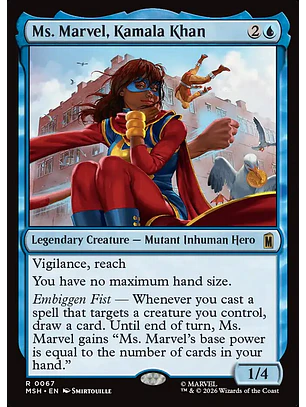 Ms. Marvel, Kamala Khan (foil) | Español | NM | MSH