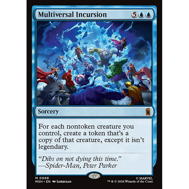 Multiversal Incursion | Español | NM | MSH 1