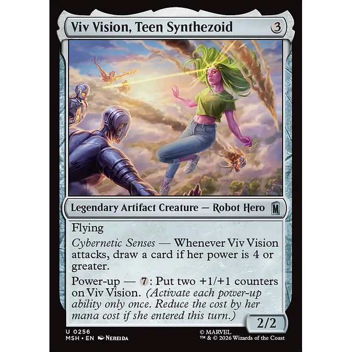 Viv Vision, Teen Synthezoid | Español | NM | MSH 1