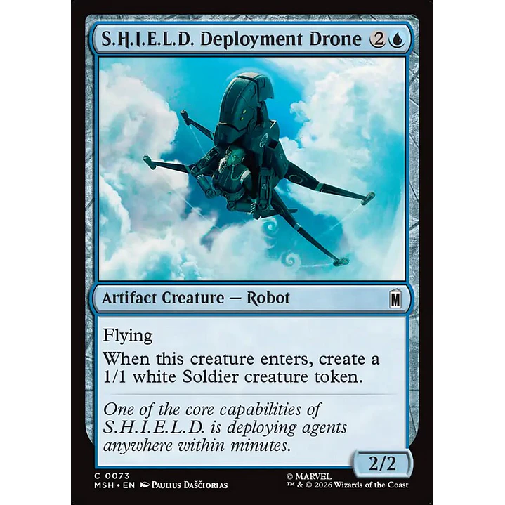 S.H.I.E.L.D. Deployment Drone | Español | NM | MSH 1