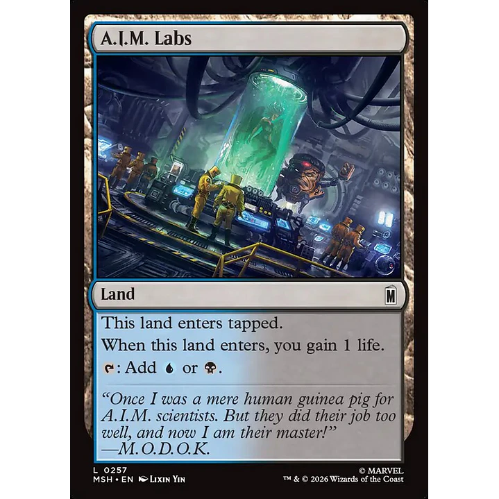 A.I.M. Labs | Español | NM | MSH 1