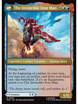 Tony Stark // The Invincible Iron Man (foil) | Español | NM | MSH