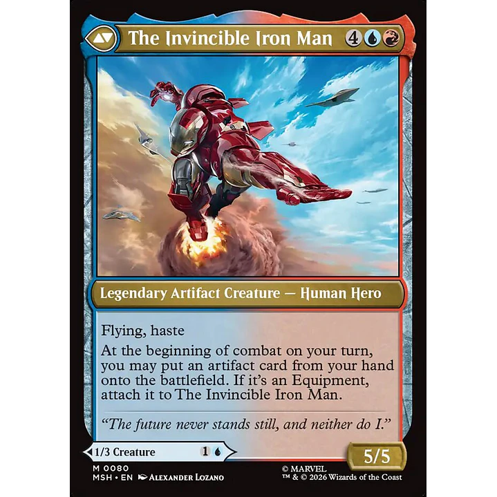 Tony Stark // The Invincible Iron Man (foil) | Español | NM | MSH 2