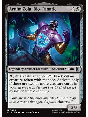 Arnim Zola, Bio-Fanatic | Español | NM | MSH