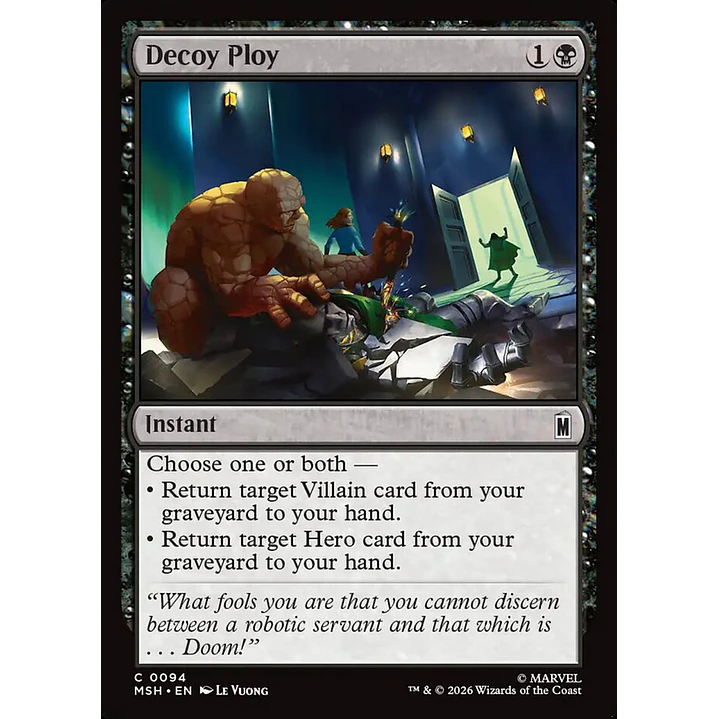 Decoy Ploy | Español | NM | MSH 1