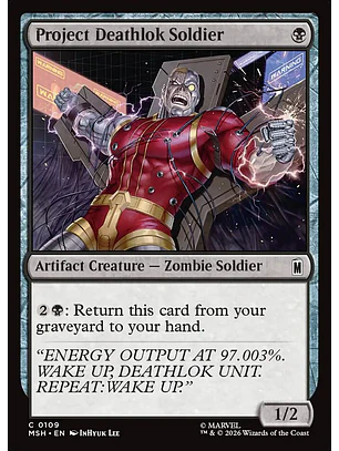 Project Deathlok Soldier | Español | NM | MSH