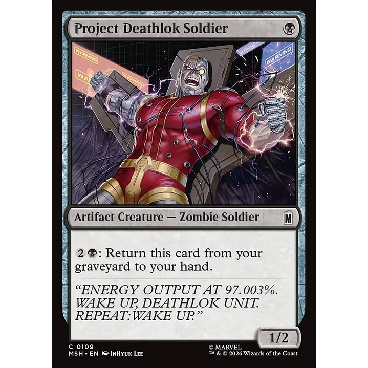 Project Deathlok Soldier | Español | NM | MSH 1