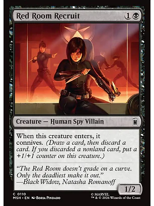 Red Room Recruit | Español | NM | MSH