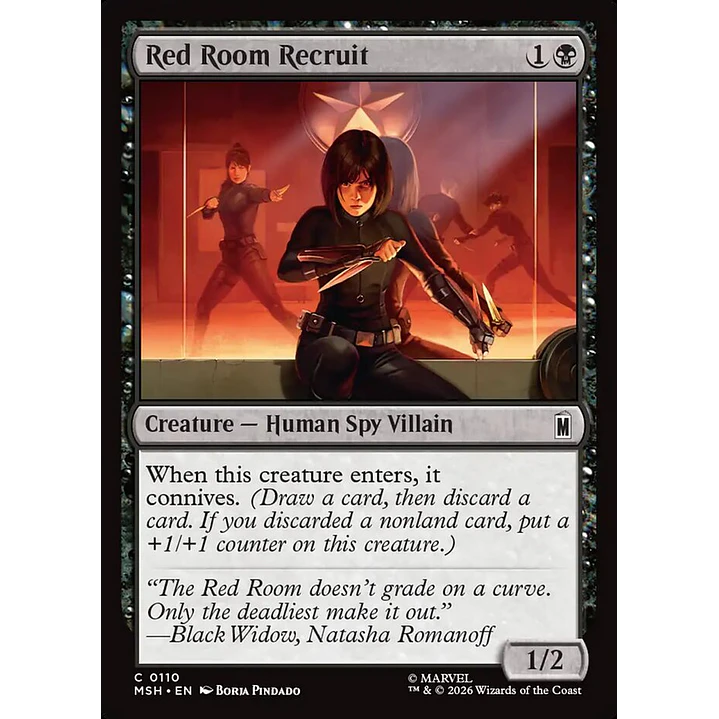 Red Room Recruit | Español | NM | MSH 1