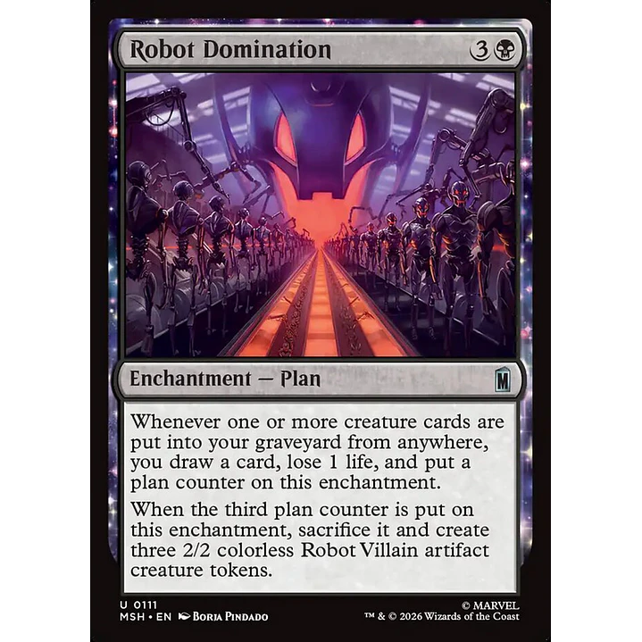 Robot Domination | Español | NM | MSH 1
