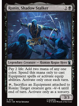 Ronin, Shadow Stalker | Español | NM | MSH