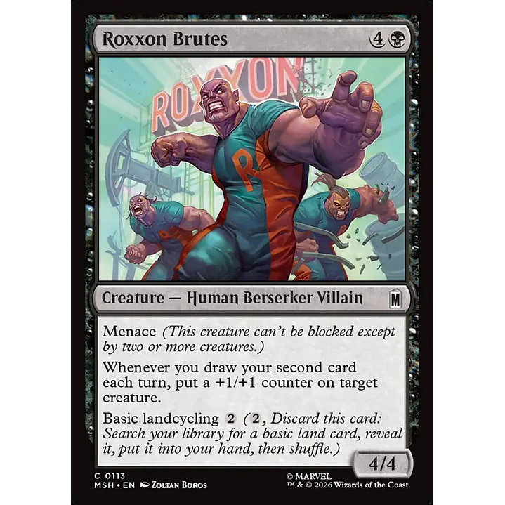 Roxxon Brutes | Español | NM | MSH 1